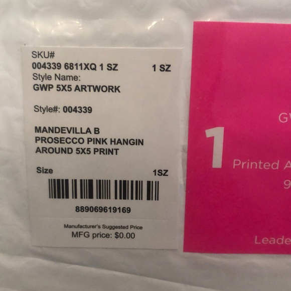 Lillly Pulitzer 5x5 matted print - Picture 6 of 6